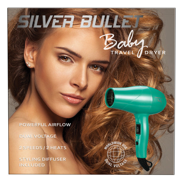 Silver Bullet Baby Travel Hair Dryer