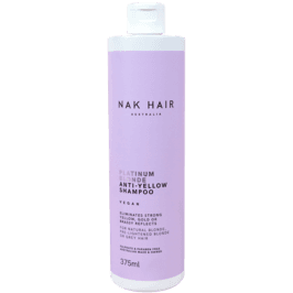 NAK Blonde Platinum Shampoo 375ml