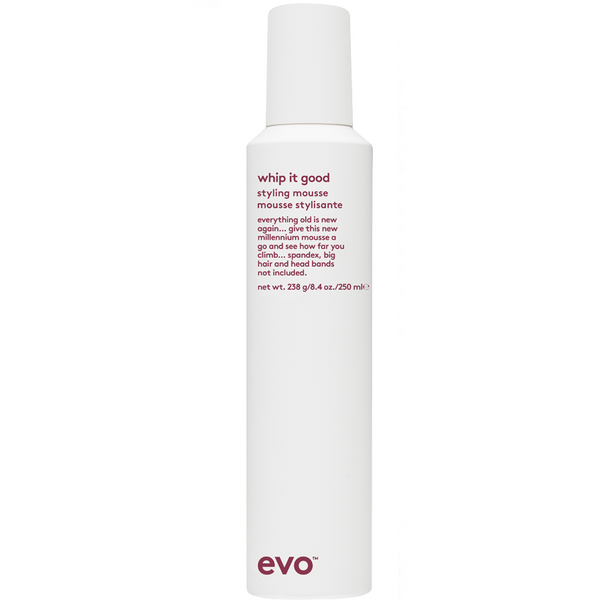 evo Whip it Good Styling Mousse 250ml  *INSTORE PICK-UP OR LOCAL DELIVERY ONLY